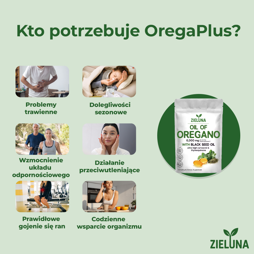 Zieluna - OregaPlus